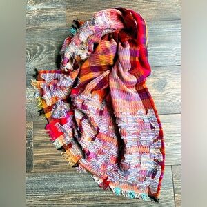 Multi color scarf  OS